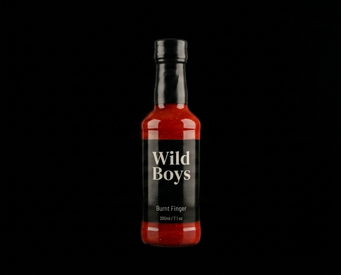 Wild Boys Burnt Finger hot sauce