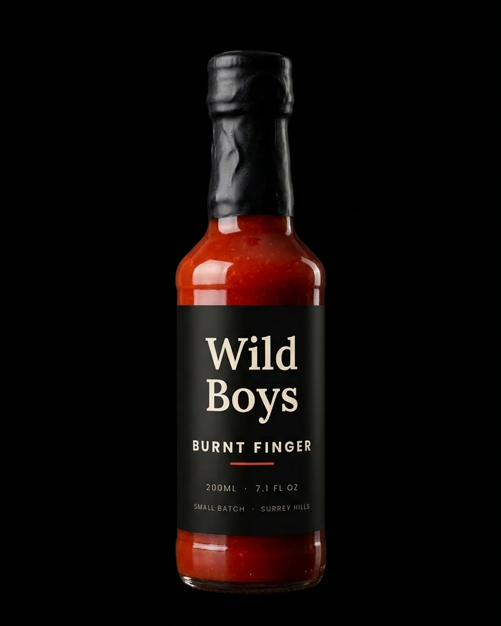 Wild Boys Burnt Finger hot sauce