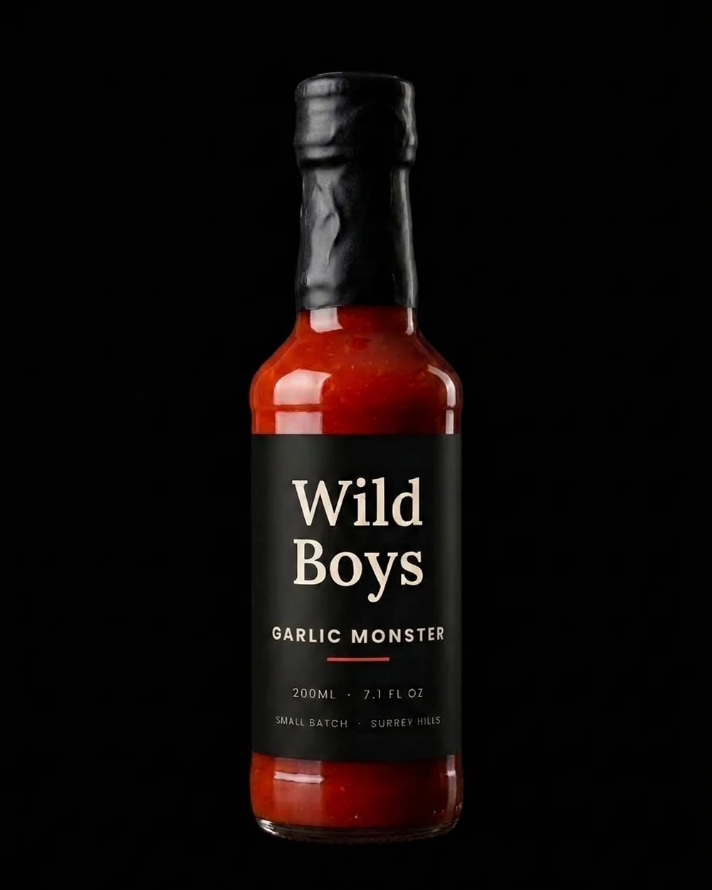 Wild Boys Garlic Monster hot sauce